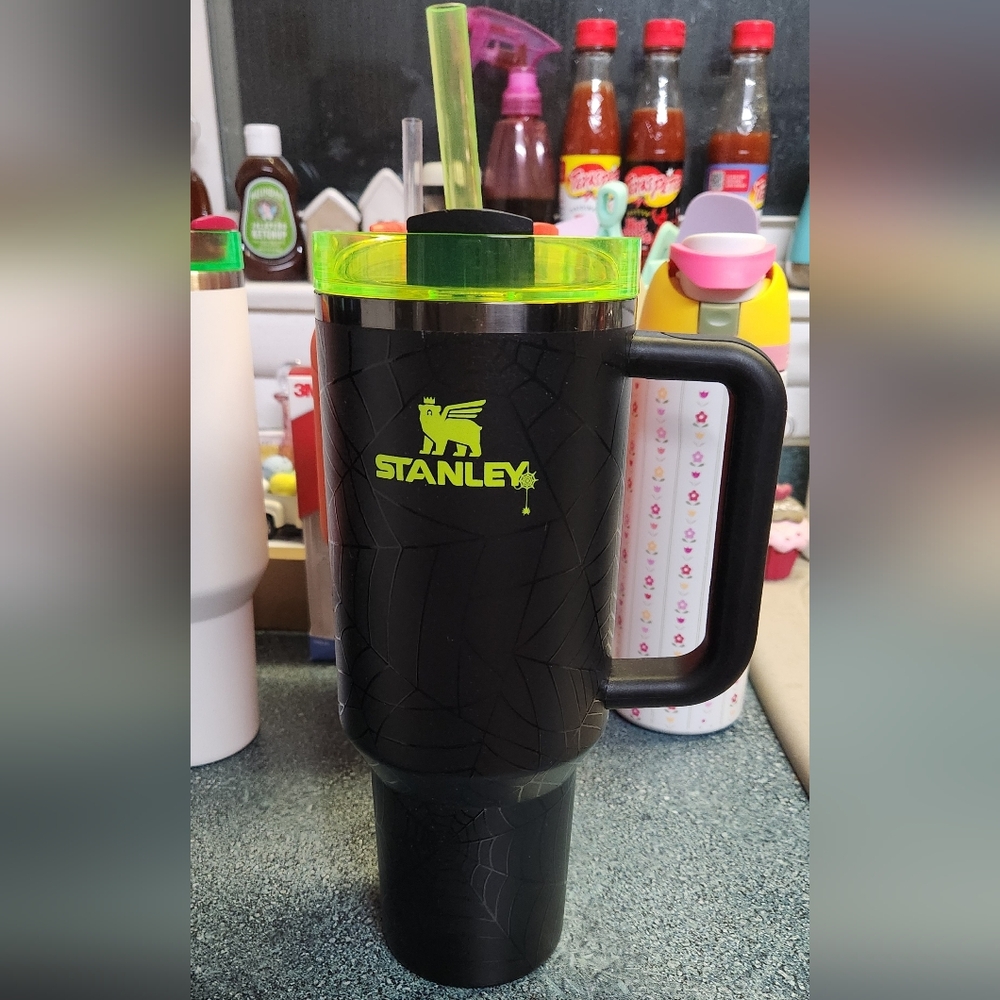 40oz. Halloween Stanley Black Travel Mug
